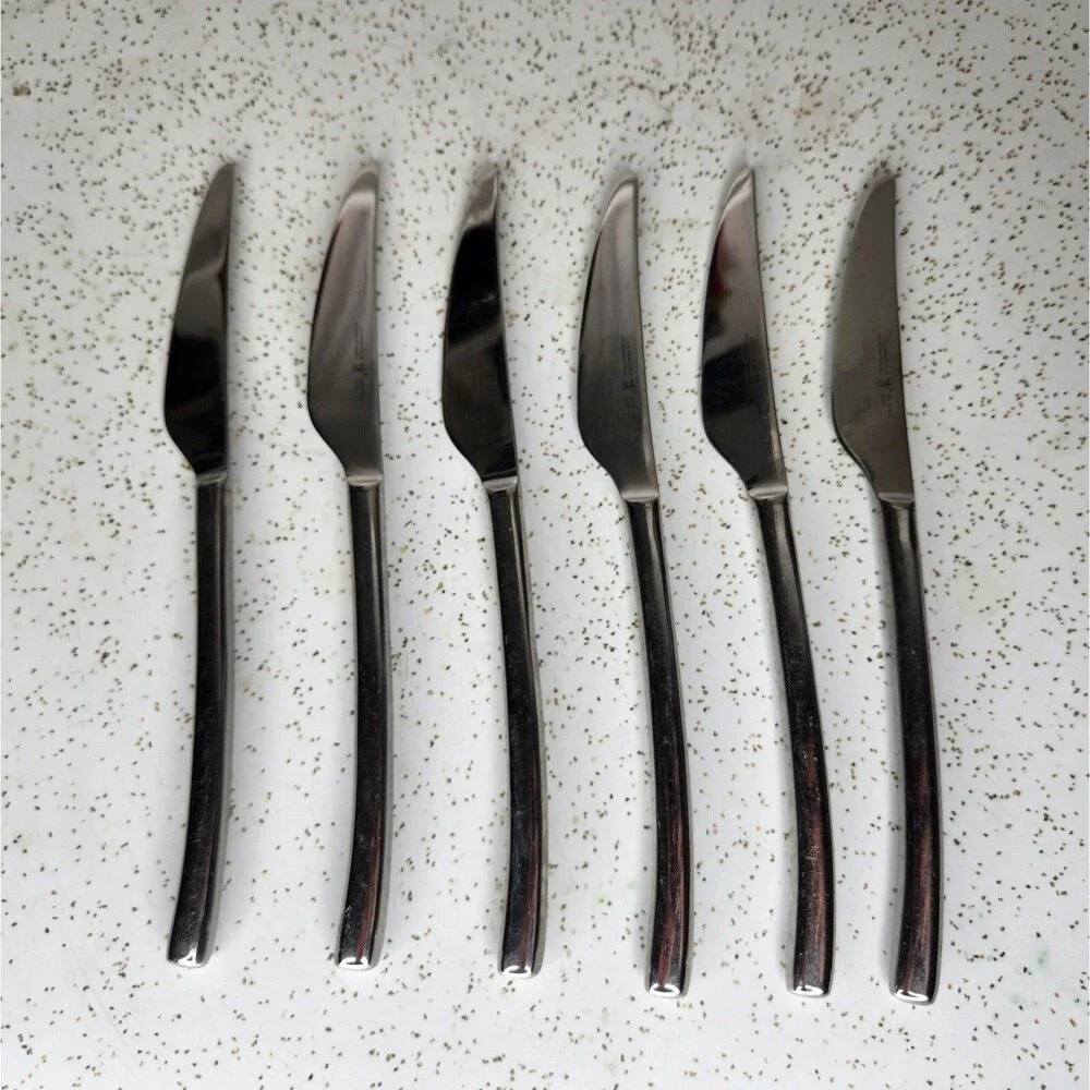JA Henckels Zwilling Opus Stainless Steel Flatware Dinner Knives 9